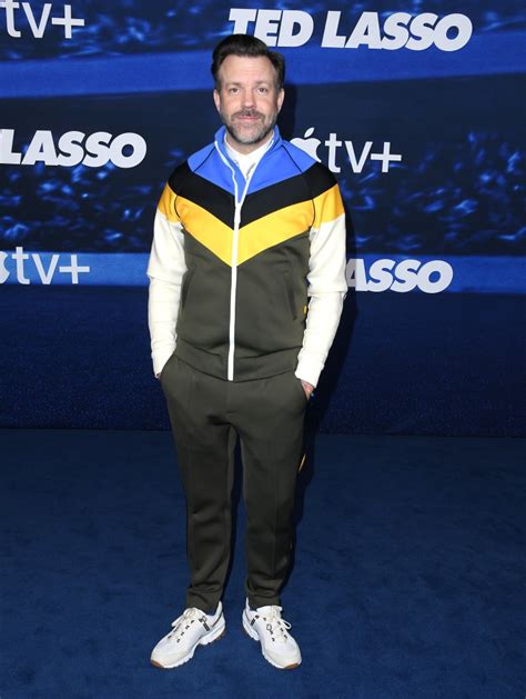 Jason Sudeikis Wears Richfresh Tracksuit to 'Ted Lasso' S3 